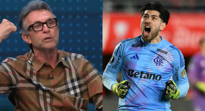 Neto surta com cavadinha de Yuri Alberto em jogo do Flamengo x Corinthians: “Vá tomar no…”