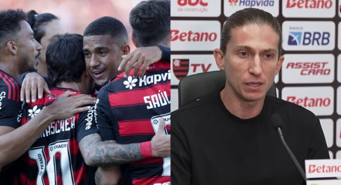 Ídolo do Flamengo dá conselho a Filipe Luís sobre título do Brasileirão