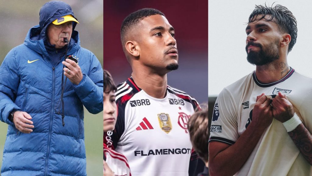 Seleção Brasileira treina sem Samuel Lino e Paquetá no 1º dia de Data FIFA