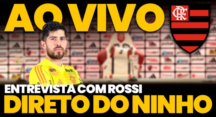 AO VIVO | Assista à coletiva com Rossi às vésperas de jogo ‘decisivo’ na Libertadores