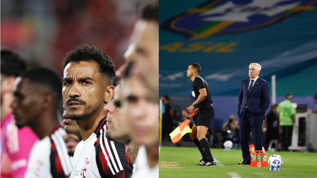 Ancelotti surpreende e deve convocar reserva do Flamengo para Seleção Brasileira
