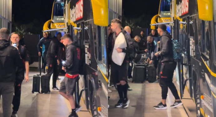 Flamengo desembarca na Argentina com foco na decisão com Estudiantes, pela Libertadores; veja vídeo