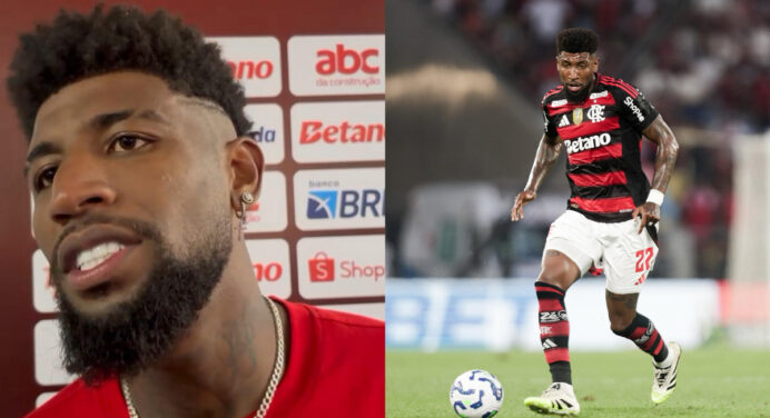 Emerson Royal rejeita pressão após empate entre Flamengo e Vasco e destaca mentalidade para jogo da Libertadores