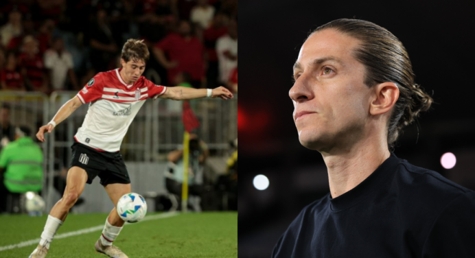 Filipe Luís manda recado ao Estudiantes antes de jogo decisivo pela Libertadores