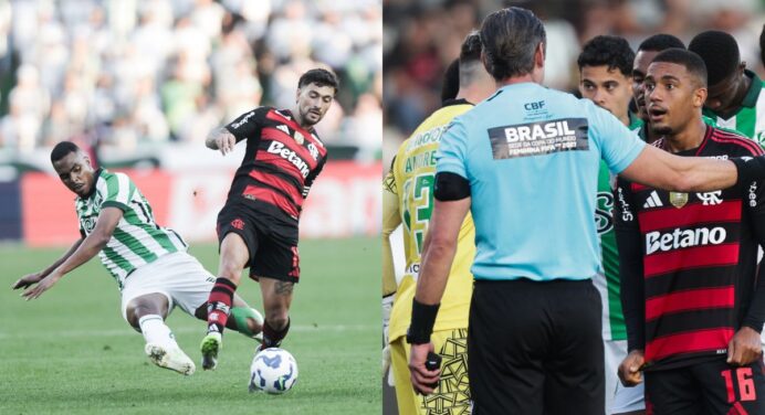 Especialista de arbitragem aponta erro de Raphael Claus em jogo do Flamengo x Juventude: “Devia receber…”