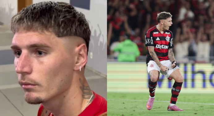 Varela detona arbitragem e espera ajuda de Viña após polêmica em jogo do Flamengo x Estudiantes