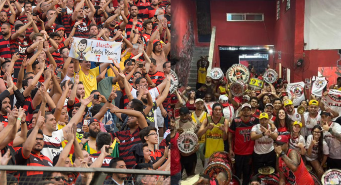 Reforço rubro-negro chega de última hora para jogo do Flamengo x Palmeiras pelo Brasileirão