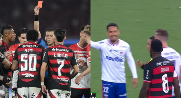 Levantamento mostra com qual árbitro Flamengo menos pontuou no Brasileirão desde 2021