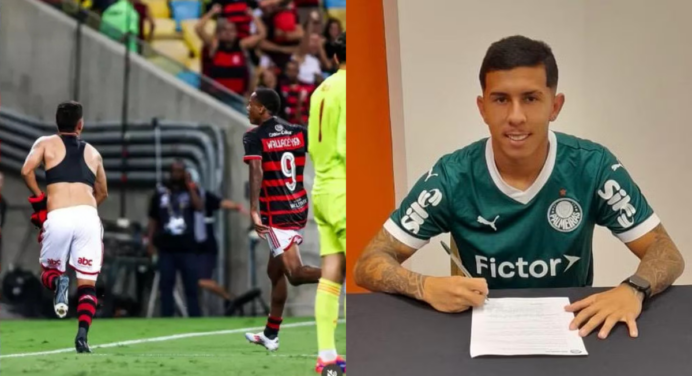 Ingratidão? Ex-Flamengo diz que “caiu para cima” com mudança para o Palmeiras