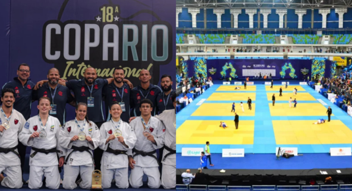 Flamengo é tetracampeão da Copa Rio de Judô com 72 medalhas