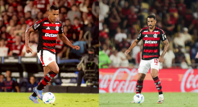 Alex Sandro tem reação surpreendente ao falar sobre Danilo após jogo do Flamengo x Racing