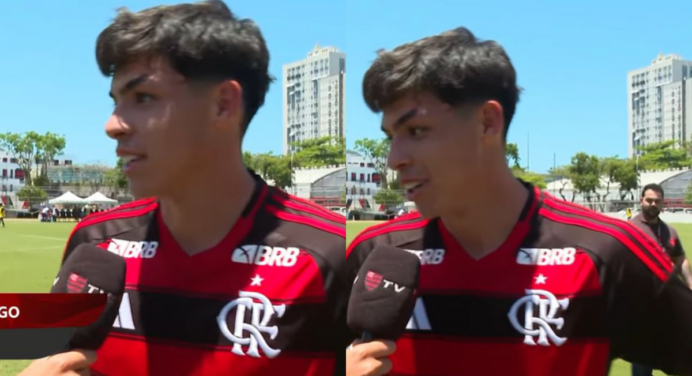 Atacante revela segredo para gol do meio de campo em jogo do Flamengo hoje