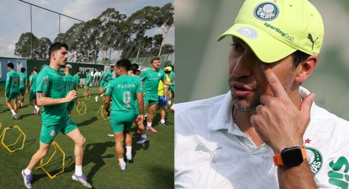 Com Flaco López e Vitor Roque, Palmeiras divulga escalação para jogo contra o Cruzeiro; Flamengo está de olho