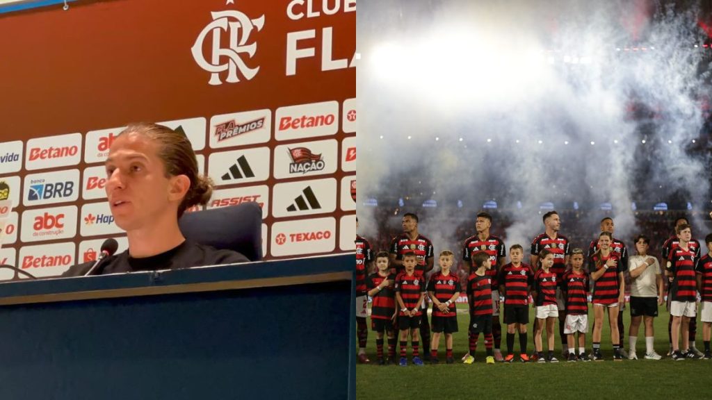Filipe Luís analisa último mês do Flamengo e ‘surpreende’: “Jogar mal faz parte”