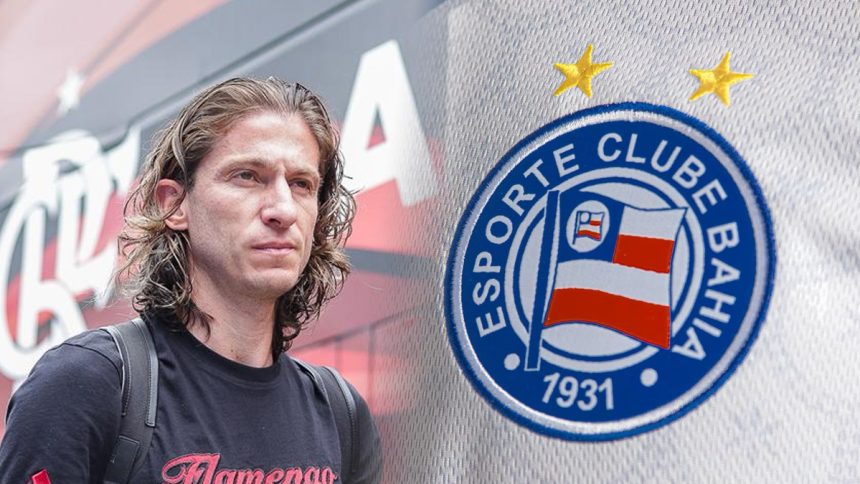 Filipe Luís e Bahia