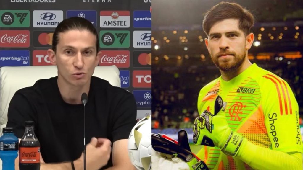Rossi brilha na Libertadores, e Filipe Luís explica por que goleiro é decisivo no Flamengo