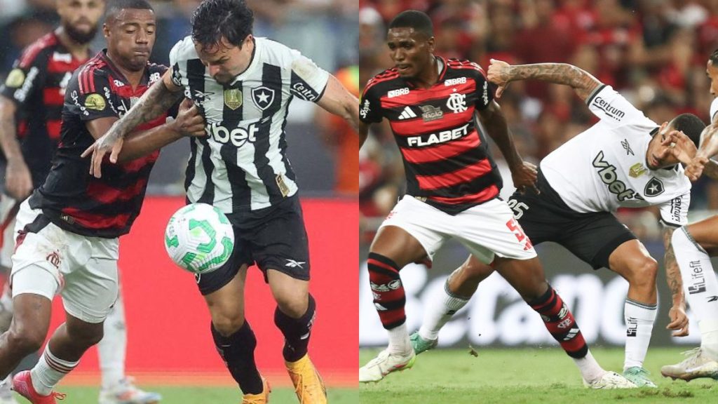 Brasileirão: jogo do Flamengo x Botafogo vale desempate em retrospecto recente do clássico