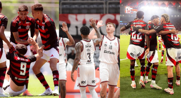 Flamengo jogará 3 vezes na quarta; confira os detalhes de cada partida