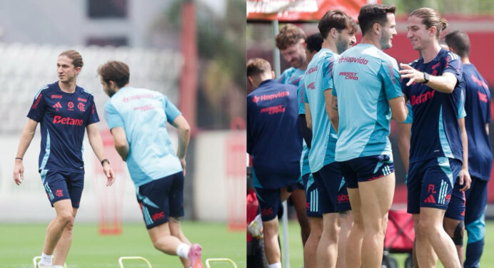 Sem folga, elenco do Flamengo inicia preparação para jogo contra o Atlético-MG