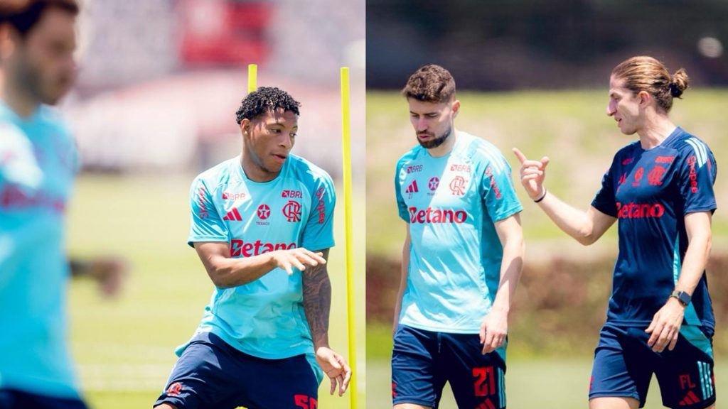 Flamengo terá 2 treinos com foco em próximo jogo do Brasileirão, contra o Sport