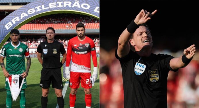 Pênalti não marcado e expulsões ignoradas: CBF libera áudios do VAR de São Paulo x Palmeiras