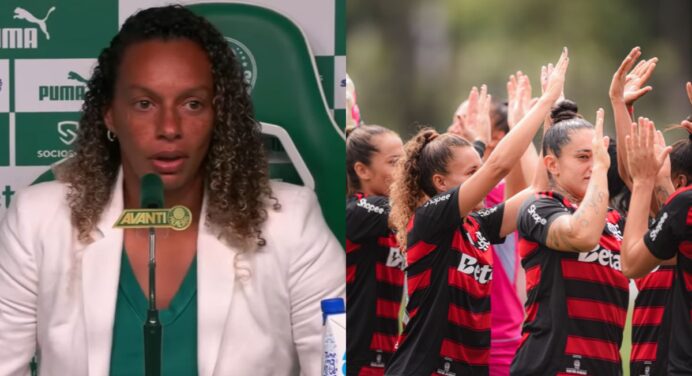 Ex-técnica do Flamengo é anunciada no Palmeiras e manda recado ao ex-clube