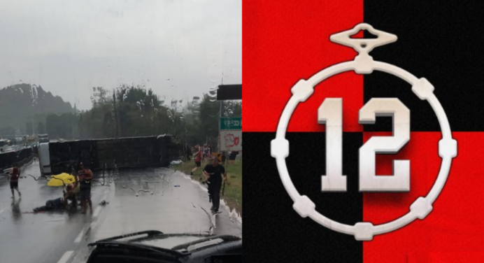 Torcida organizada emite nota sobre acidente em ônibus que levava torcedores do Flamengo à Argentina