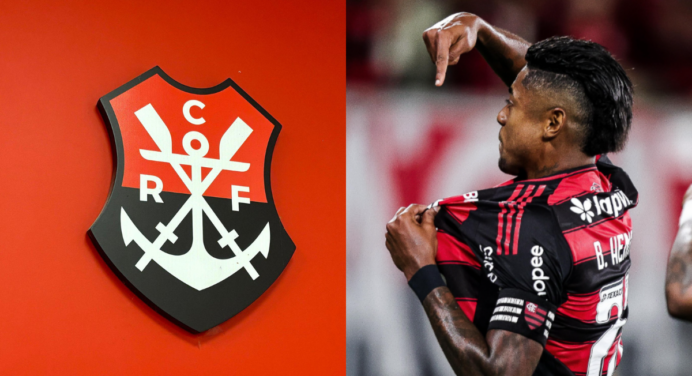 Flamengo celebra e manda recado a Bruno Henrique após absolvição no STJD