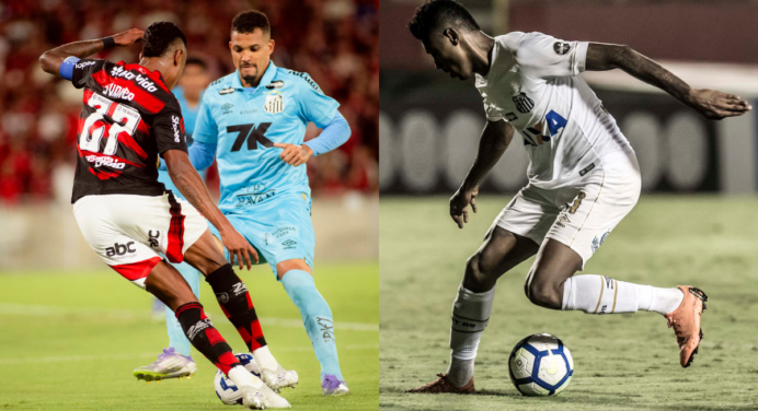 Bruno Henrique quebra tabu em jogo do Flamengo x Santos