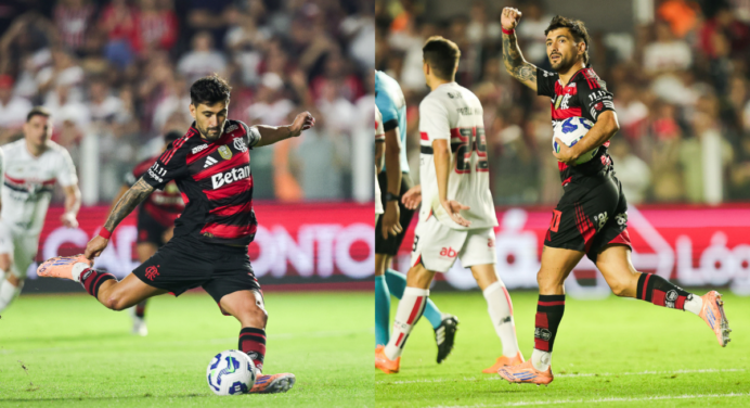 Arrascaeta se isola como maior artilheiro estrangeiro do Flamengo
