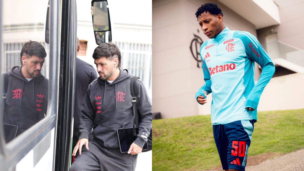 4 desfalques e 7 pendurados: veja como chega o Flamengo para jogo contra Santos, pelo Brasileirão