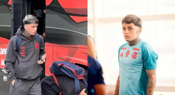 Veja quem é o jogador relacionado pela 1ª vez por Filipe Luís para jogo do Flamengo