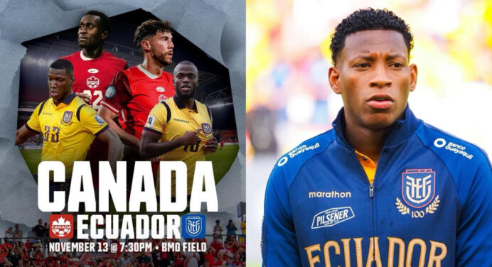 Com Plata à disposição, Equador enfrenta o Canadá hoje; saiba onde assistir