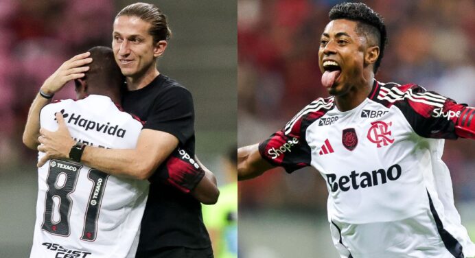 Filipe Luís faz forte desabafo sobre Bruno Henrique após jogo do Flamengo x Sport