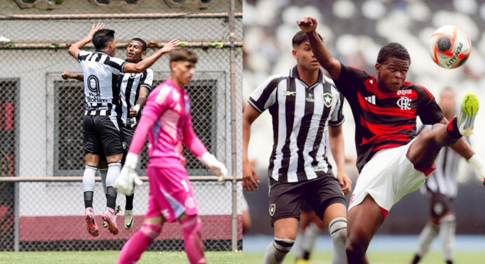 Flamengo é goleado no agregado e eliminado pelo Botafogo nas semifinais do Carioca Sub-20