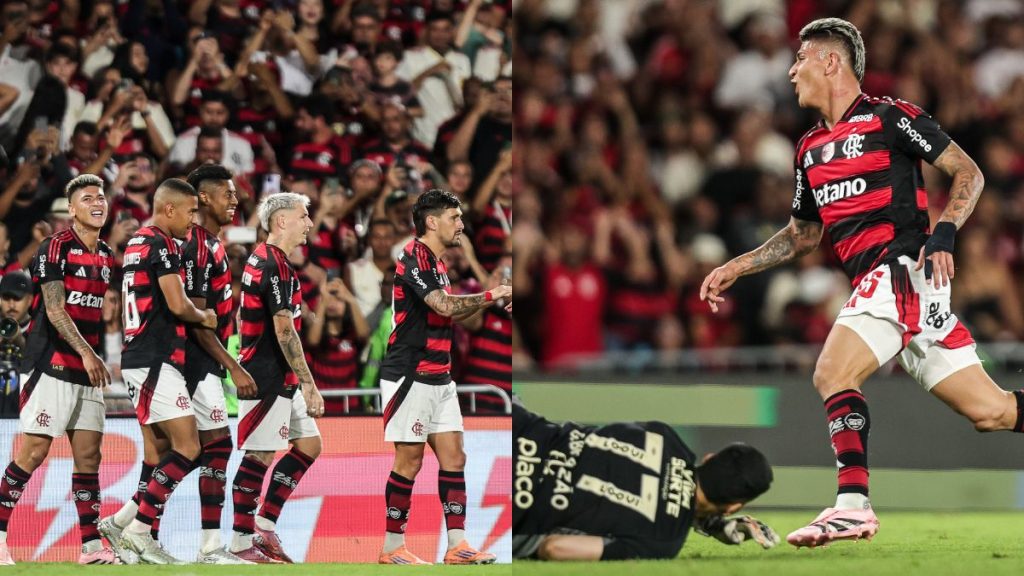 Flamengo vence Santos de Neymar e põe pressão no Palmeiras na briga pelo título do Brasileirão 2025