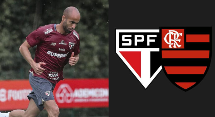 Lucas Moura projeta jogo contra o Flamengo e faz promessa aos torcedores do São Paulo