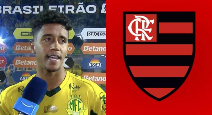 Autor de gol do Mirassol contra o Palmeiras revela carinho pelo Flamengo: “Um clube que…”