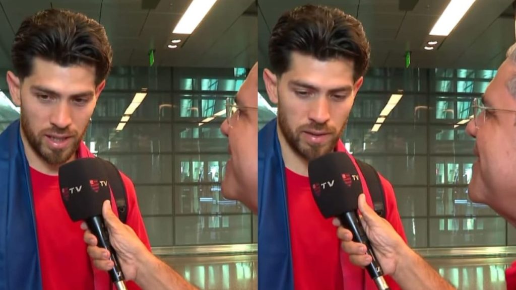 Rossi manda recado ao time do Flamengo que enfrentou Mirassol e celebra chegada ao Catar para o Mundial