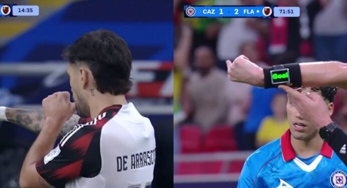 VÍDEO: GOL DO FLAMENGO! Arrascaeta faz 2º e coloca Flamengo na frente contra o Cruz Azul