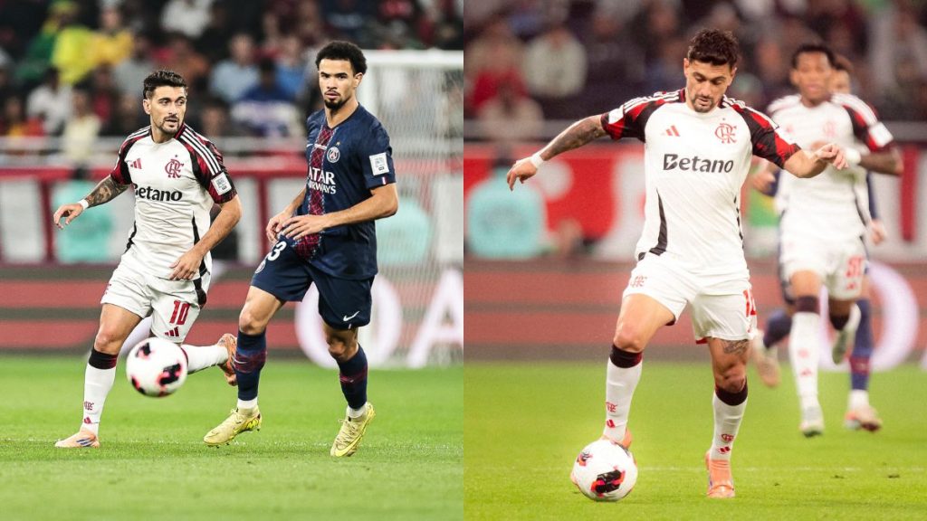 Arrascaeta dá méritos a jogador do PSG após vice do Flamengo no Mundial