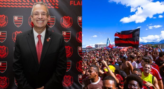 Assembleia Legislativa aprova homenagem inédita para presidente do Flamengo