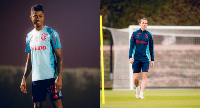 Bruno Henrique conta detalhes de conversa crucial com Filipe Luís no Flamengo: “Ele me disse que…”