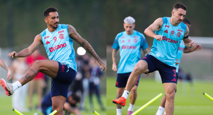 Comissão Técnica do Flamengo concede coletiva de imprensa nesta segunda