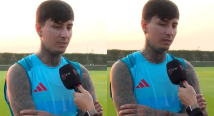 Marcado na pele! Pulgar faz tatuagem com 6 títulos do Flamengo em 2025