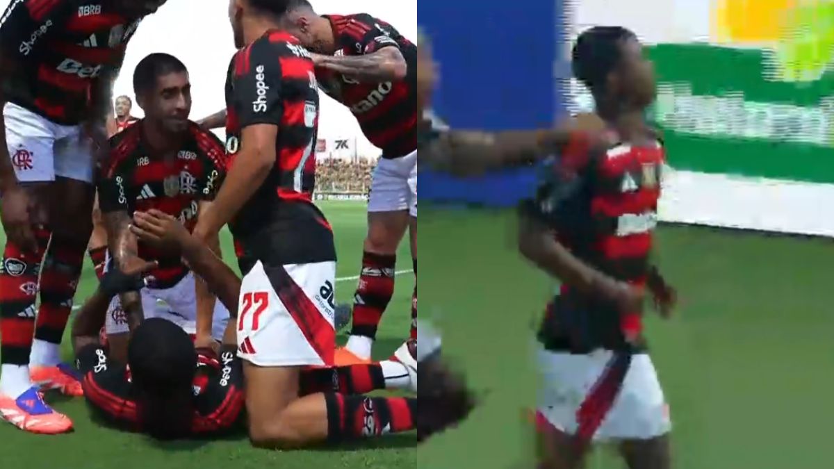 VÍDEO | Douglas Telles aproveita rebote e marca 1º gol de jogo do Flamengo x Mirassol | Coluna do Fla