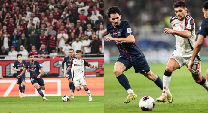 “Estávamos 100%, mas só ganhamos nos pênaltis”: Vitinha se impressiona com nível do Flamengo no Mundial