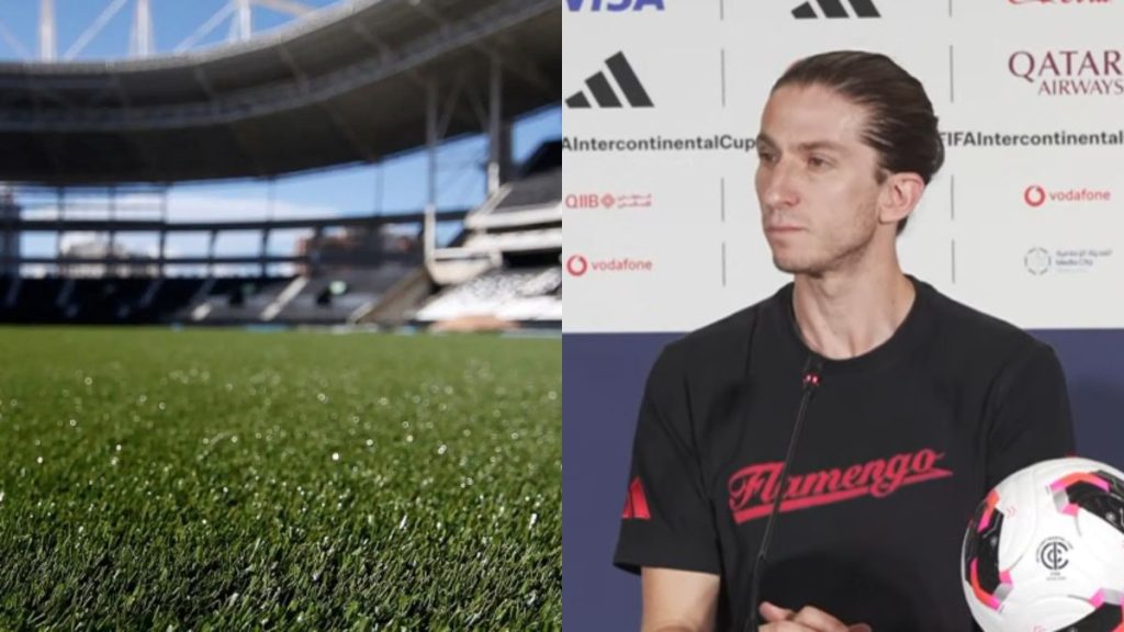 Filipe Luís é sincero após pedido do Flamengo pelo fim do gramado sintético