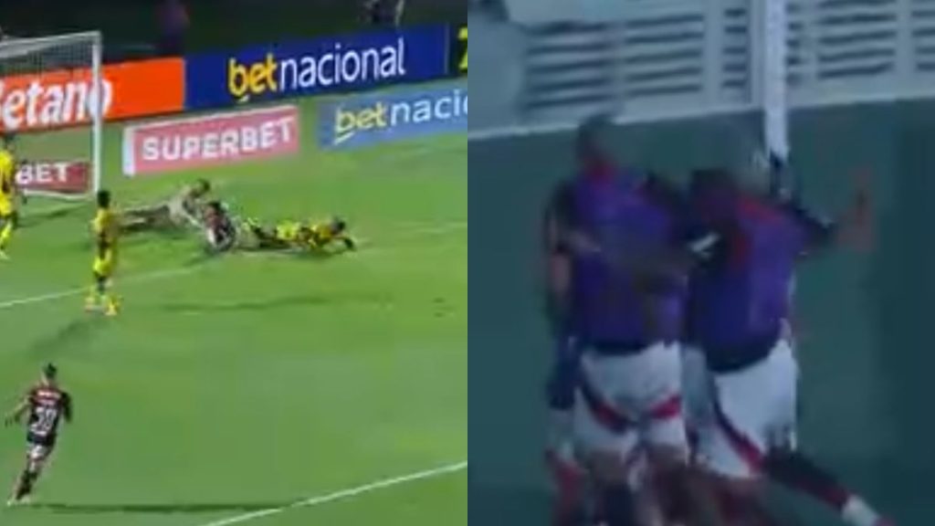 VÍDEO | Guilherme anota ‘doblete’ e marca 3º gol do Flamengo em jogo contra o Mirassol