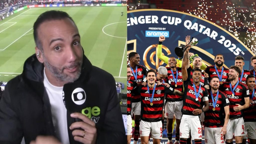 Narrador do Grupo Globo rasga o verbo, alerta Palmeiras e São Paulo e dá dica para evitar que Flamengo continue “nadando de braçada”